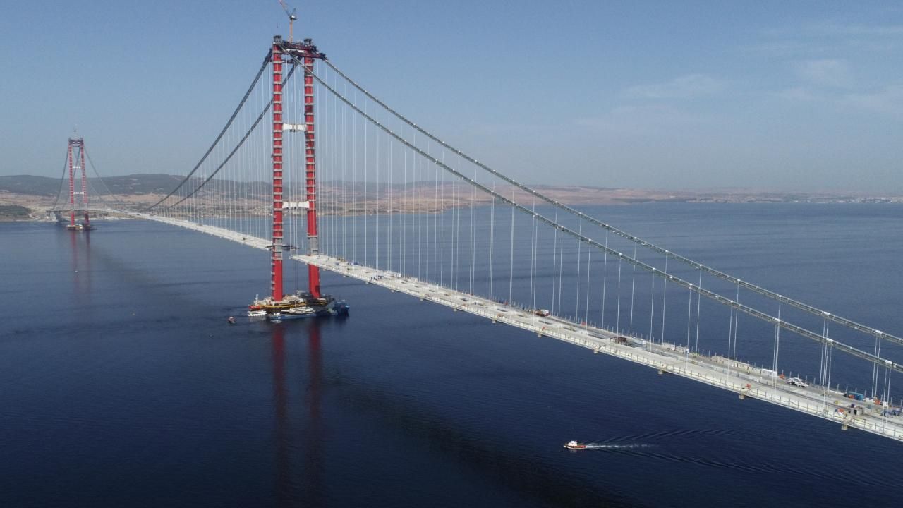 "1915 Çanakkale Köprüsü'nün açılışının ertelenmesi Hazine'ye 15.3 milyon Euro kazandırdı"