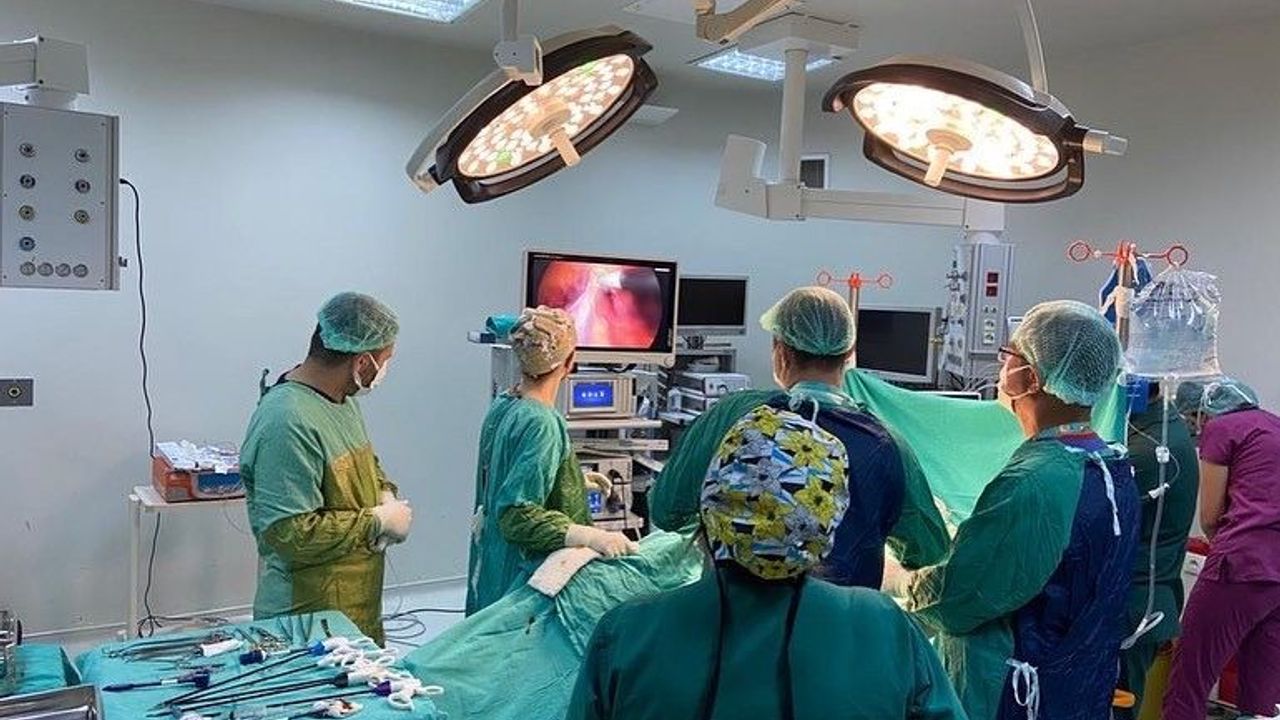 Biga'da laparoskopik üroloji ameliyatları başladı