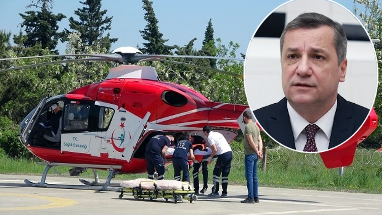Özgür Ceylan: “Bakanlık ambulans helikopterlerini geri çekti”