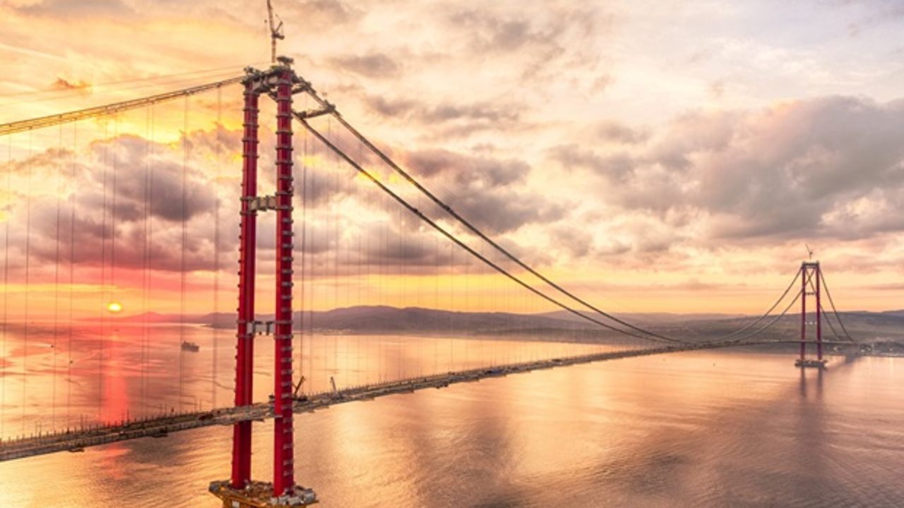 'Global Best Projects' ödülü 1915 Çanakkale Köprüsü'nün...