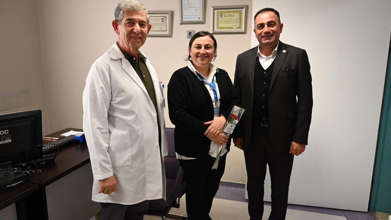 Erdoğan'dan Tıbbi Sekreterler Günü ziyaretleri