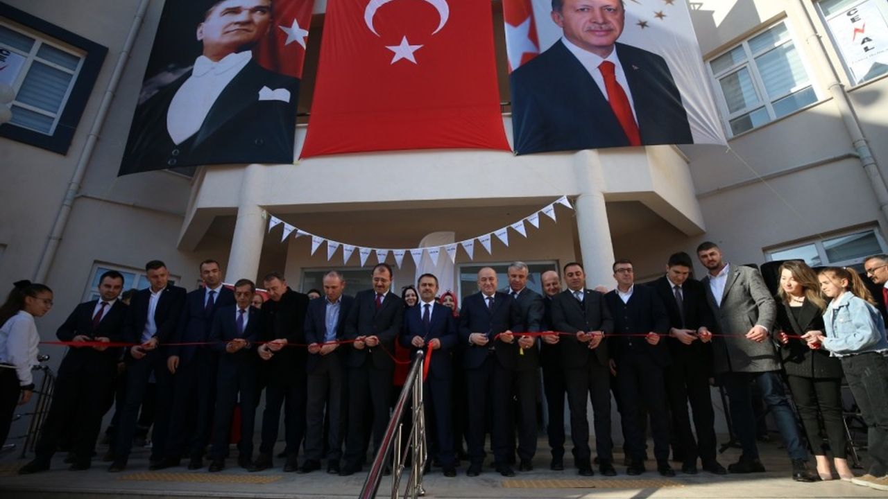 Karabiga’da Mustafa Kemal İlk ve Ortaokulu açıldı