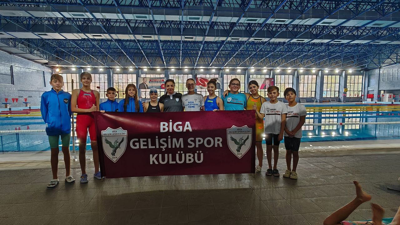 Biga Gelişim Spor'dan Çanakkale’de madalya yağmuru!