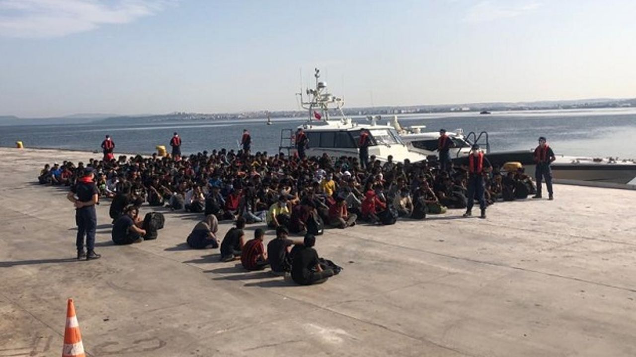 Çanakkale Boğazı'nda 204 Kaçak Göçmen Yakalandı