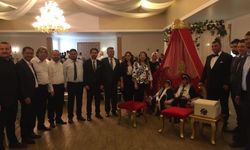 Genel başkan yardımcısı Biga'da sünnet düğününe katıldı