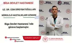 Biga’da Nöroloji Hastalıkları Uzmanı Göreve Başladı