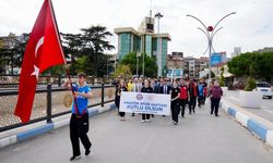 Amatör Spor Haftası yürüyüşü gerçekleştirildi