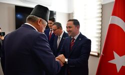 Kaymakam Kayabaşı tebrikleri kabul etti