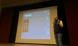 Biga'da siber suçlar ve akran zorbalığı anlatıldı