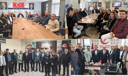 Esnaf temsilcilerinden güçbirliği ziyaretleri...