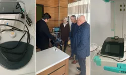 Truva Bakır'dan Çan Devlet Hastanesi'ne tıbbi cihaz desteği