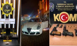 Çanakkale'de narkotik ve kaçakçılık operasyonu: 6 tutuklama