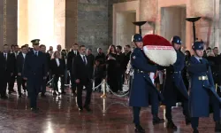 İsmail Kaşdemir'den Anıtkabir'e anlamlı ziyaret