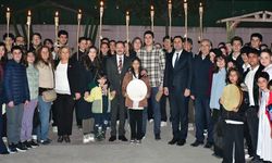 Ulusal düzeyde derece yapan öğrencilere iftar
