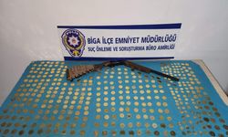Biga'da sahte altın operasyonu: 438 parça ele geçirildi