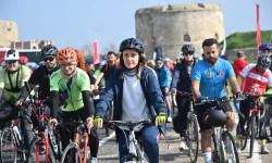 Bisikletliler 'Saygı Sürüşü' İçin Buluştu
