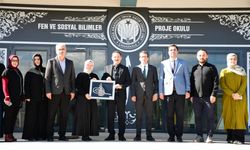 Kaymakam Kayabaşı Biga Anadolu İmam Hatip Lisesini ziyaret etti