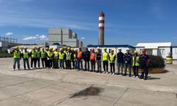 Biga MYO makine programı öğrencileri İÇDAŞ Bekirli Termik Santrali’ni ziyaret etti