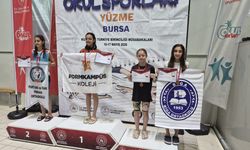 Biga Ortaokulu öğrencisi Melek Gülce Çelik Türkiye 3.'sü oldu