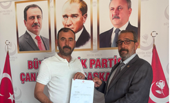 BBP Biga İlçe Başkanlığı’nda İlhan Meriç dönemi