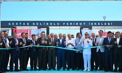 Gelibolu Yeni Feribot İskelesi törenle hizmete girdi