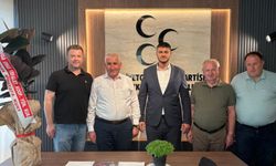 Başkan Kurt ve ekibi, Başkan Altınkaya'yı ziyaret etti