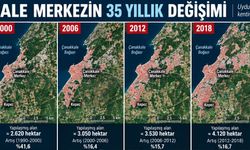 Çanakkale'de 28 Yılda 54 Kilometrekarelik Alan Yapaylaştı