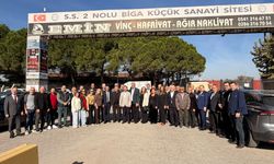 Sanayide usta çok, çırak yok: Biga protokolünden esnafa tam destek