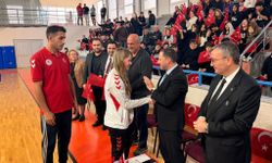 Avrupa şampiyonu Fatma Belinay Ergin memleketi Biga’da coşkuyla karşılandı