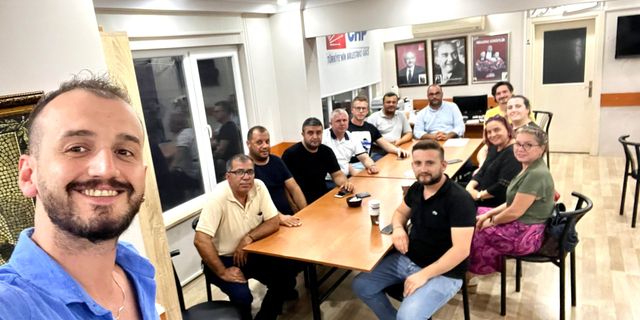 CHP Biga İlçe yönetimi ilk toplantısını yaptı