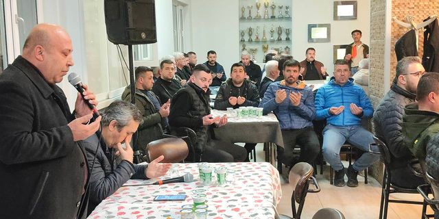 Biga’da avcılardan anlamlı vefa programı