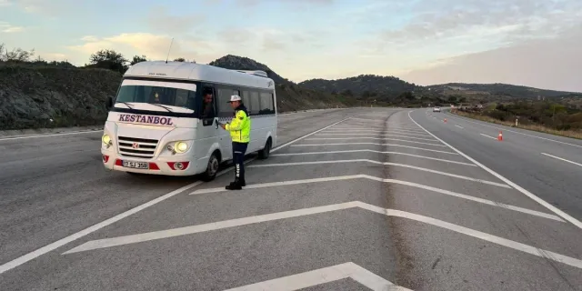 Çanakkale'de 509 Araç Trafikten Men Edildi