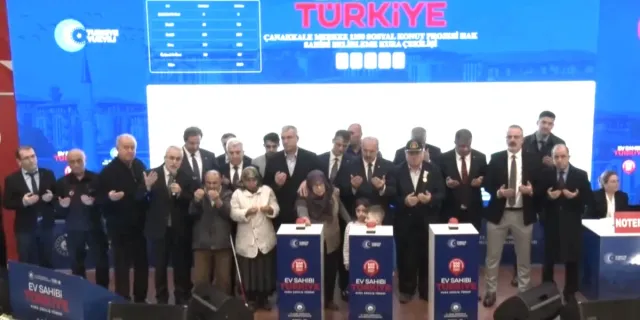 Çanakkale'de TOKİ Heyecanı: 3 Bin 276 Hak Sahibi Belirlendi!