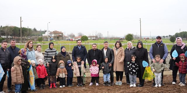 Gümüşçay’da barış ve dostluk ormanı kuruldu