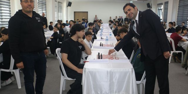 Biga'da okullar arası satranç turnuvası heyecanı başladı