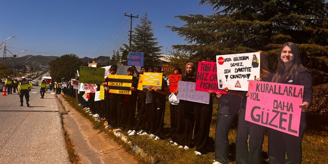 Trafik Haftası’nda Biga’da anlamlı etkinlik