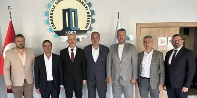 Çanakkale OSB'nin yeni başkanı Harun Erkan oldu