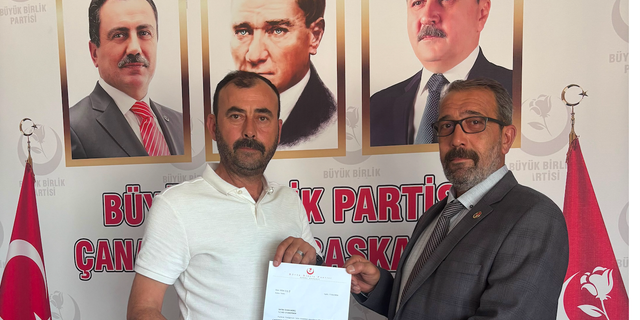 BBP Biga İlçe Başkanlığı’nda İlhan Meriç dönemi