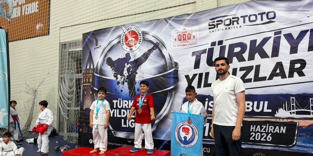 Çınar Torlak Türkiye Karate Ligi'nde birinci oldu