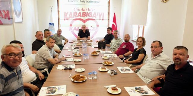 Karabiga’da aylık istişare toplantısı düzenlendi