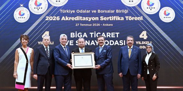Biga TSO Başkanı Şadan Doğan: “Akredite oda olmanın gururunu yaşıyoruz”