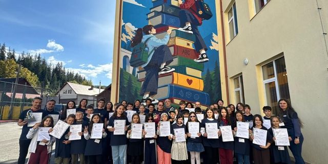 Bigalı öğrenciler Erasmus+ ile Romanya'yı keşfetti