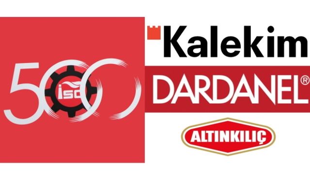 İSO ikinci 500'de 3 Çanakkaleli..