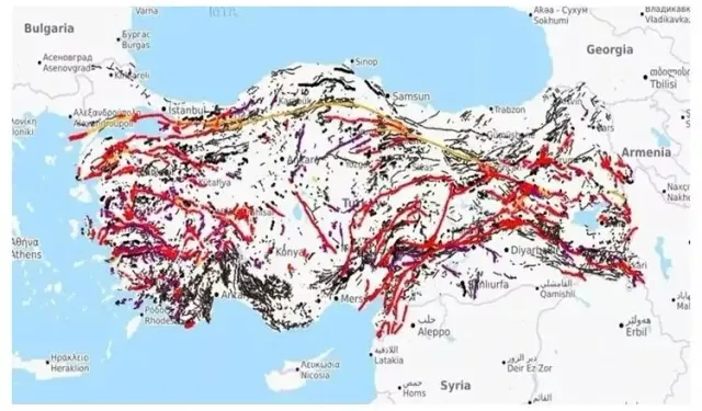 MTA haritayı yeniledi: En riskli üçüncü il Çanakkale...