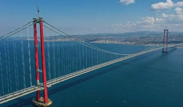 1915 Çanakkale Köprüsü’nde rakamlar açıklandı