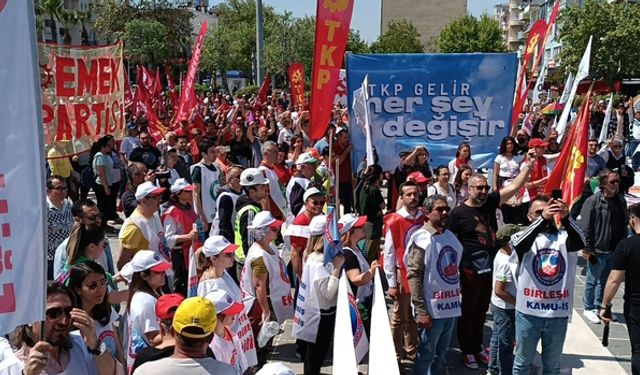 1 Mayıs Emek ve Dayanışma Günü kutlandı