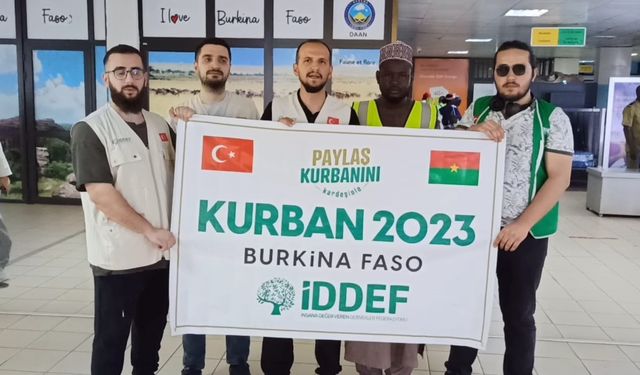 Biga'dan Burkina Faso'ya bayramlaşma...