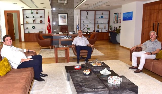 Güneşhan ve Erkek’ten Ülgür Gökhan'a ziyaret