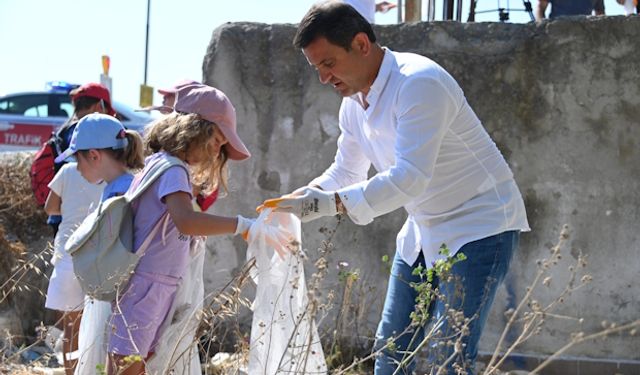 Tarihi Alan'da kıyı ve denizdibi temizliği gerçekleştirildi