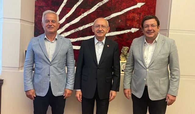 Erkek ve Güneşhan, Kılıçdaroğlu ile bir araya geldi